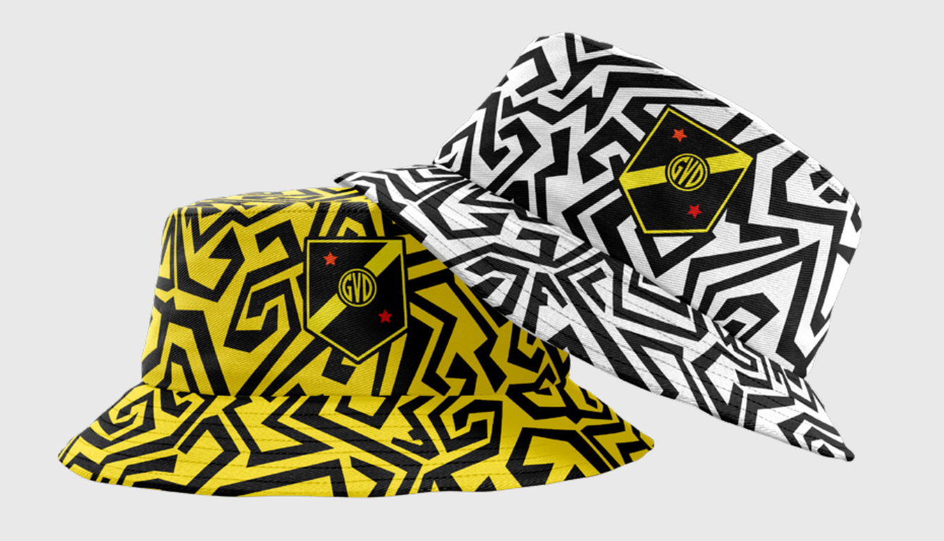 Total Teamwear Limited stock 2023/24 GVD Reversible bucket hat